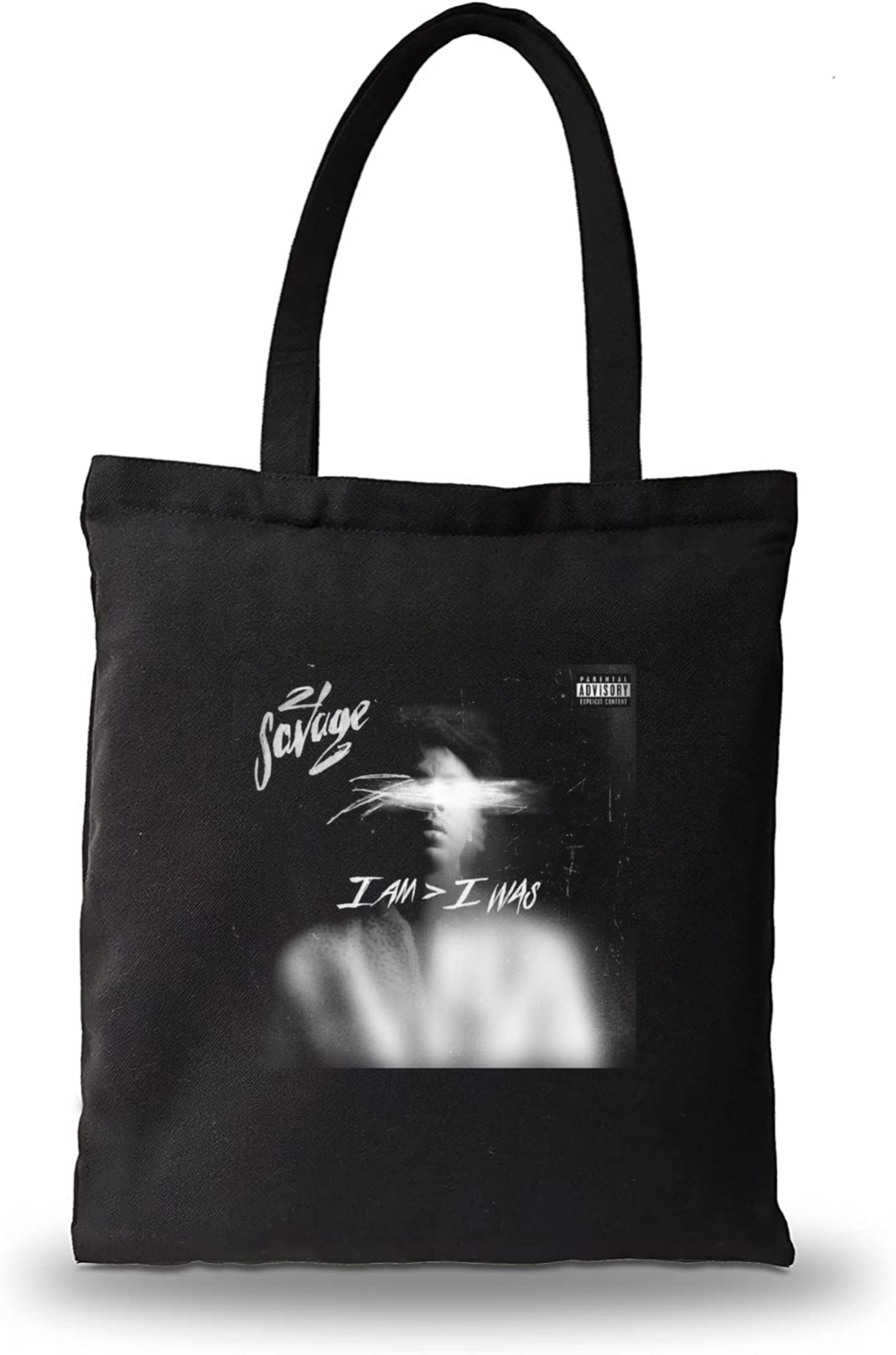 Zipper Tote Bag - I AM > I WAS